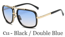 Load image into Gallery viewer, New Fashion Big Frame Sunglasses Men Square Metal Sun Glasses Women Retro Sun Glasses Vintage High Quality Gafas Oculos De Sol
