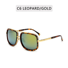 Load image into Gallery viewer, New Fashion Big Frame Sunglasses Men Square Metal Sun Glasses Women Retro Sun Glasses Vintage High Quality Gafas Oculos De Sol
